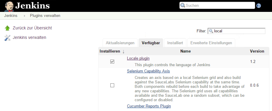 Jenkins Locale Plugin