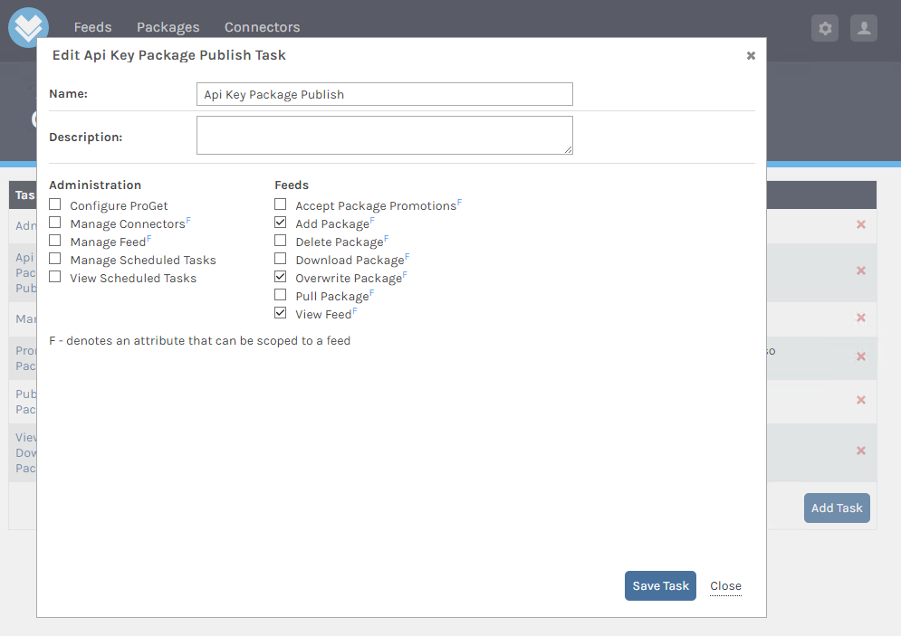 ProGet - Create Package Publisher Task